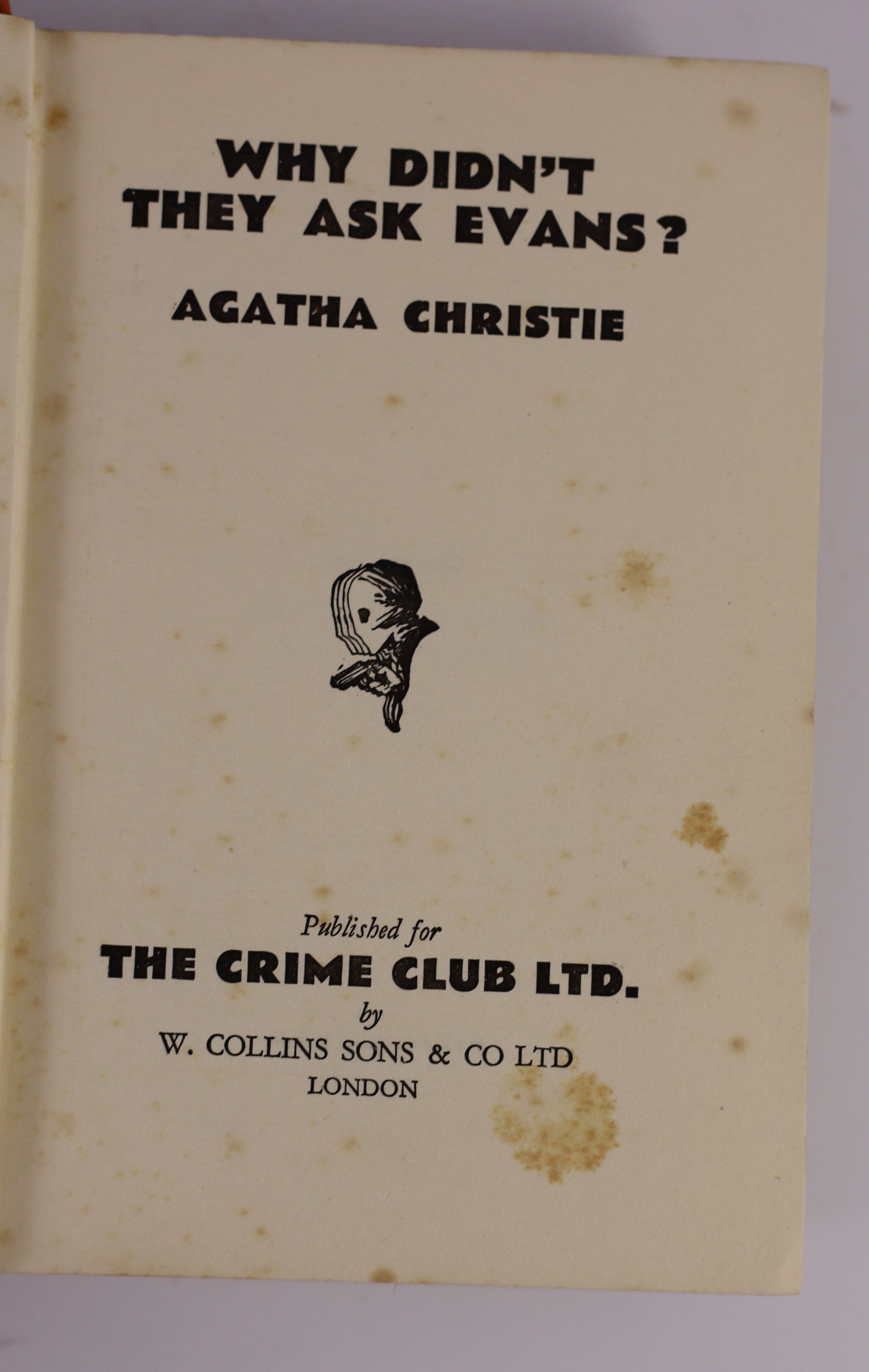 Christie, Agatha - Why Didn't They Ask Evans?, 1st edition